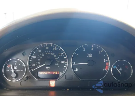 2000 BMW Z3 2.3 from USA, damaged, VIN WBACH9346YLF92166